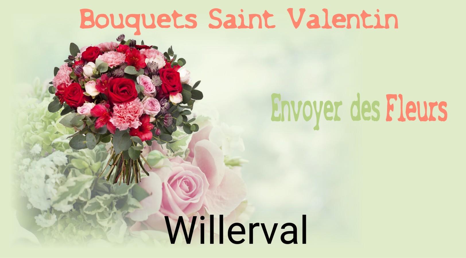 Roses de Saint-Valentin livrées à Willerval